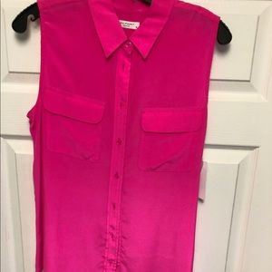 Equipment silk blouse